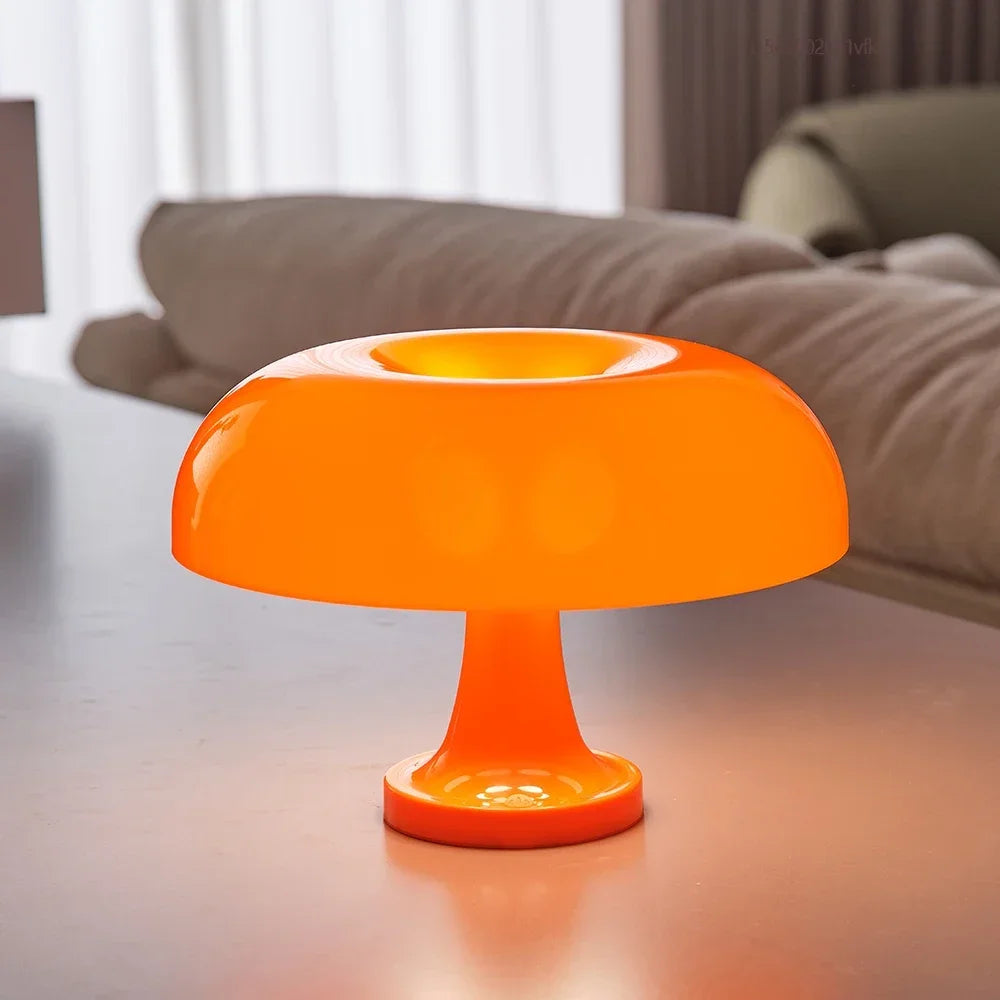 Lámpara Mushroom: Estilo Bauhaus